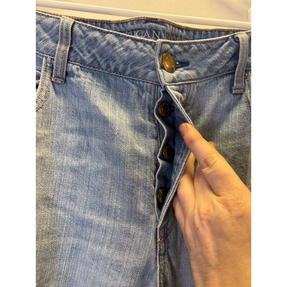 American Eagle, TomGirl,‎ distressed denim jeans (size 16) - Picture 4 of 8